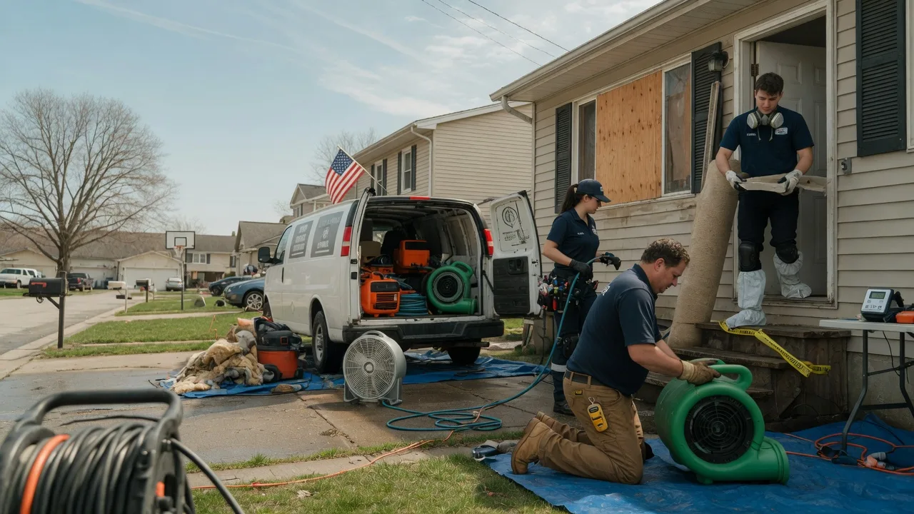 Water Damage Restoration in Fairmont, MN near me